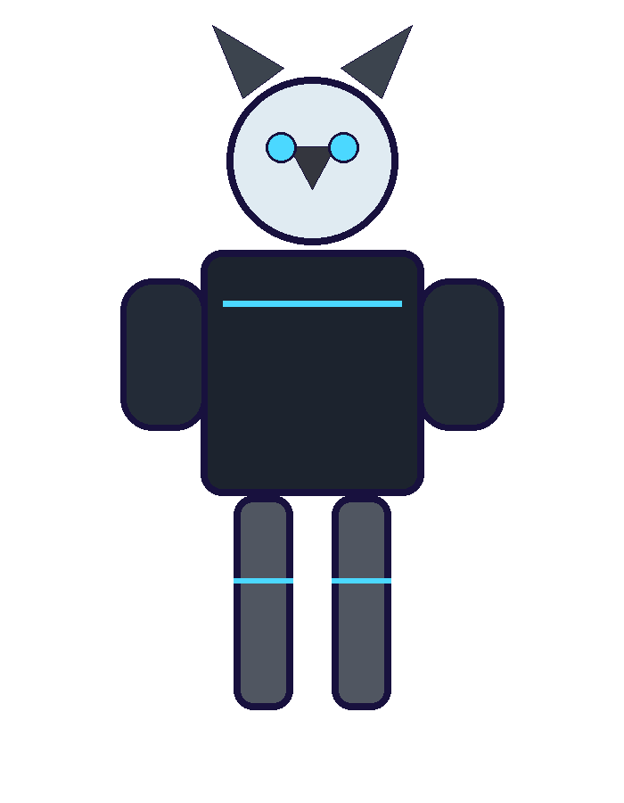Glitch's Time Room character