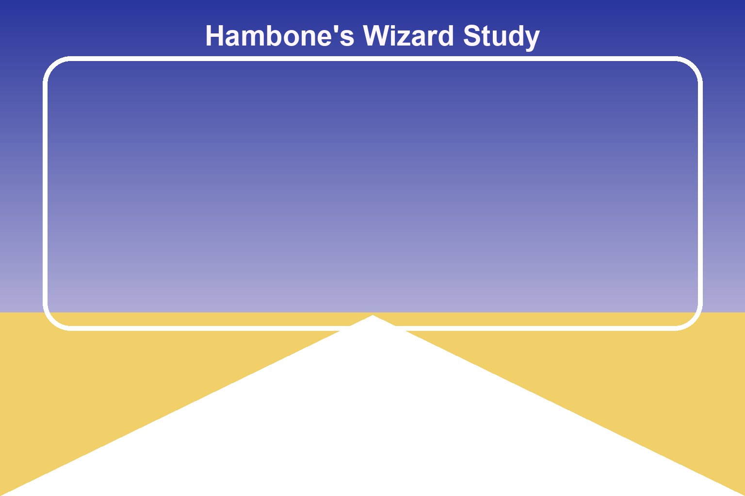 Hambone's Wizard Study