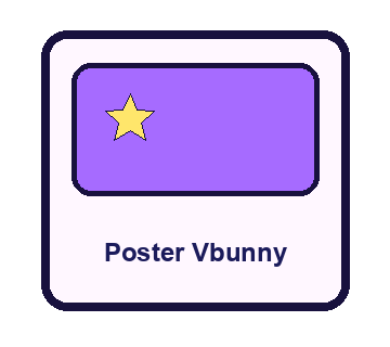 Poster Vbunny